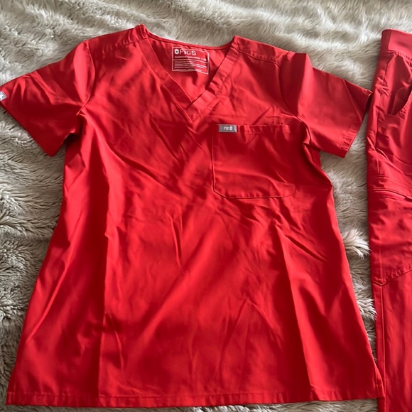 Figs Other Figs Technical Collection Red Scrub Set Poshmark